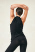 Jersey Twisted Top Black XS S M L
